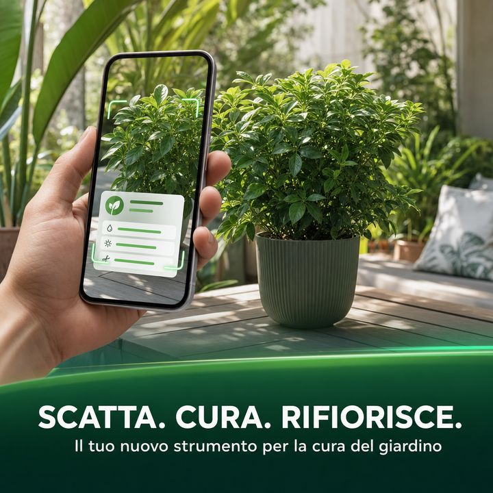 Piantaverde: scatta, cura, rifiorisce